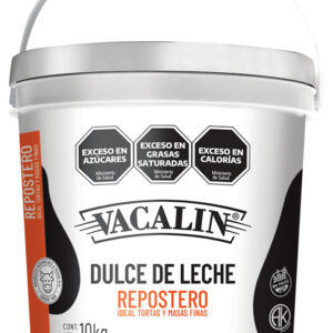 Cod. 10147 - Dulce de leche Repostero Vacalín (balde) x10kg