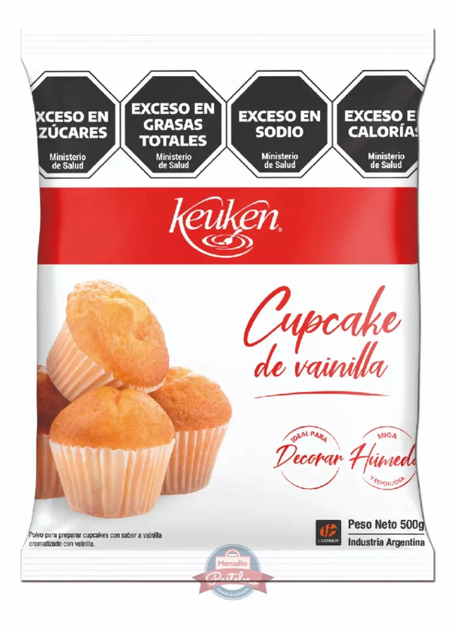 Cod. 2122 - Mix cupcake de vainilla Keuken x500grs