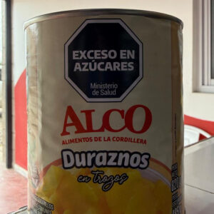 Cod. 11122 - Durazno en almíbar Alco en trozos x820grs