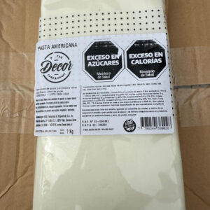 Cod.-Pasta cubretorta decor BLANCA X 1 kg